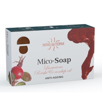 Mico Soap Luxurious Reishi-Rosehip Oil 150 Gramos Hifas da Terra