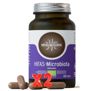 Pack de 2 unidades Hifas-Microbiota Eco  60 Capsulas Hifas da Terra
