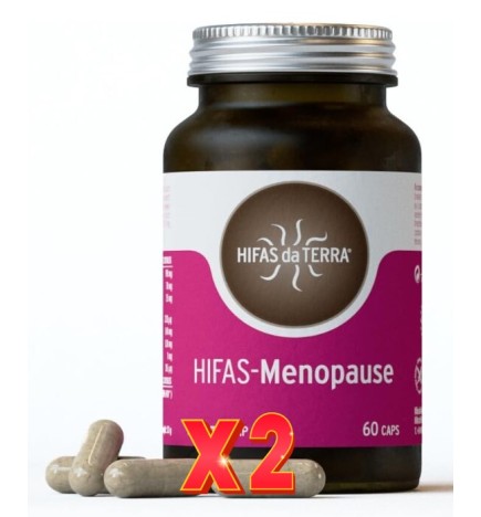 Pack de 2 unidades Hifas-Menopause  60 Capsulas Hifas da Terra