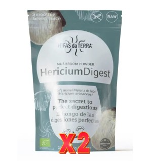 Pack de 2 unidades Hericiumdigest Eco  100 Gramos Hifas da Terra