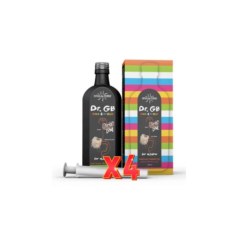 Pack de 4 unidades Dr. Gb 250 Ml Hifas da Terra
