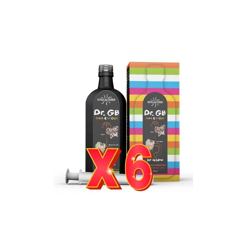 Pack de 6 unidades Dr. Gb 250 Ml Hifas da Terra Pack de 6 unidades Dr. Gb 250 Ml Hifas da Terra