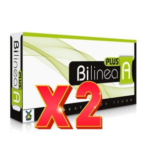 Pack de 2 unidades Bilinea Plus  A 40 cápsulas Tegor