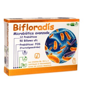 Bifloradís 15 cápsulas Dis