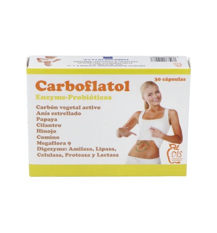 Carboflatol 30 capsulas Dis