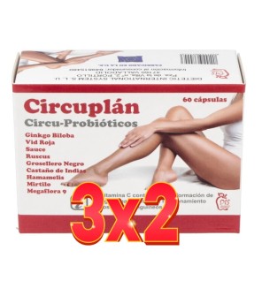 Pack de 3x2 unidades Circuplán Circu- Probiótic 60 cápsulas Dis
