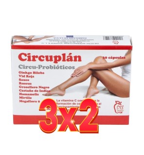 Pack de 3x2 unidades Circuplán Circu- Probiótic 30 cápsulas Dis