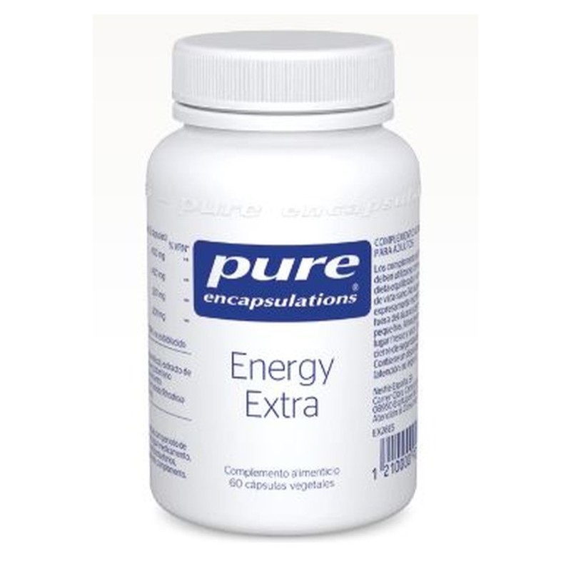 Energy Extra 60 cápsulas Pure Encapsulation