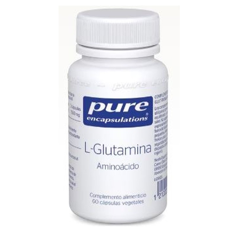 L-glutamina 60 cápsulas Pure Encapsulation L-glutamina 60 cápsulas Pure Encapsulation