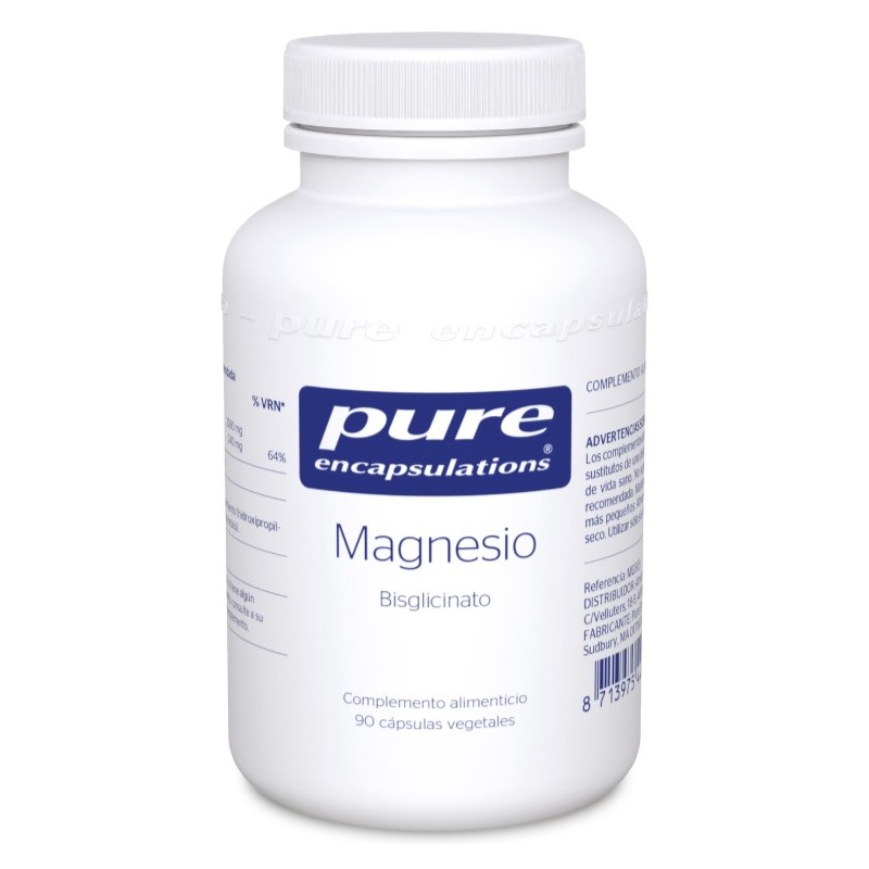 Magnesio Bisglicinato 90 cápsulas Pure Encapsulation