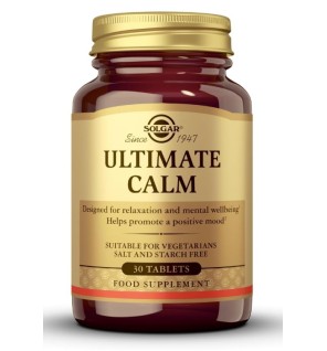 Ultimate Calma 30 Comprimidos Solgar