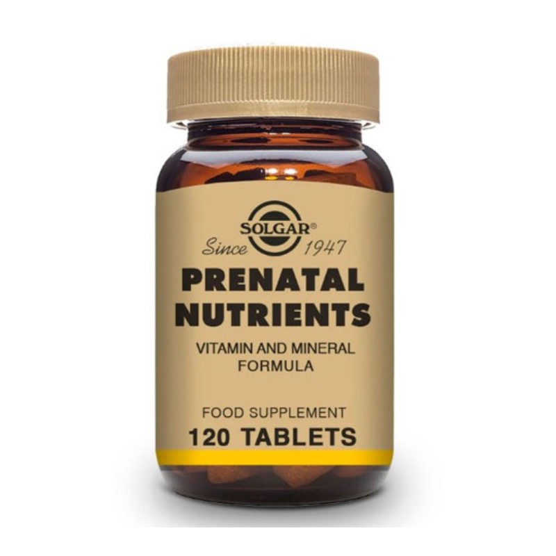 Prenatal Nutrients 120 Comprimidos Solgar