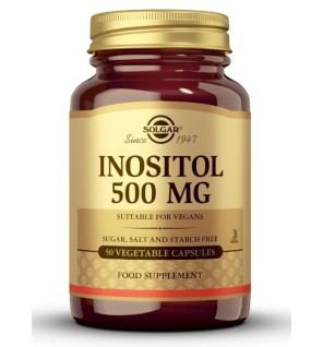 Inositol 500 Mg 50 Cápsulas Solgar