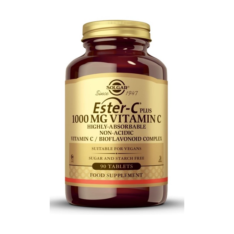 Ester-C Plus 1000 Mg 90 Comprimidos Solgar Ester-C Plus 1000 Mg 90 Comprimidos Solgar
