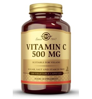 Vitamina C 500 Mg 100 Cápsulas Solgar