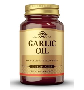 Perlas Aceite Ajo 100 Cápsulas Blandas Solgar