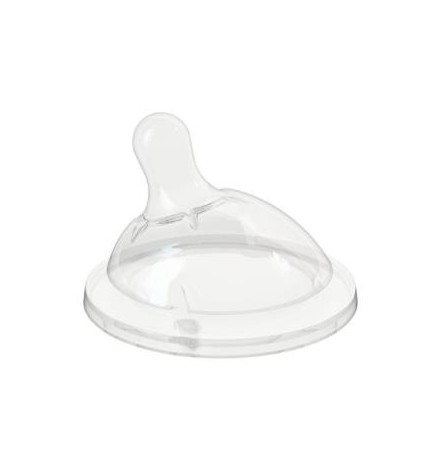 Tetina Nf Step Up 1 B/Ancha Sili Fluj Med+ 2M 1Un Chicco