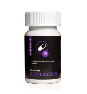 Liposomal Resveratrol 30 capsulas Curesupport