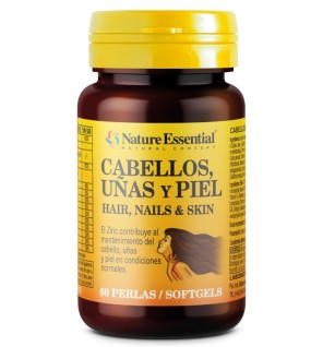 Cabellos, uñas & piel 60 perlas Nature Essential