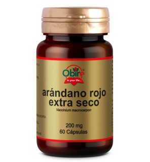 Arandano rojo 5000 mg (ext seco 200 mg) 60 capsulas Obire