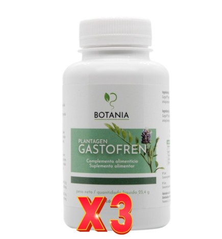 Pack de 3 unidades Plantagen Gastofren 50 Cápsulas Botania