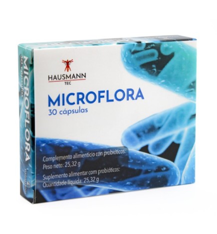 Microflora 30 Cápsulas De Hausmann