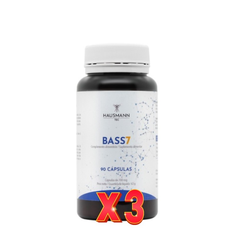 Pack de 3 unidades Bass-7 90 Cápsulas Hausmann