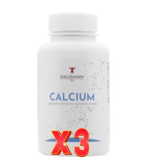 Pack de 3 unidades Calcium 60 Cápsulas Hausmann
