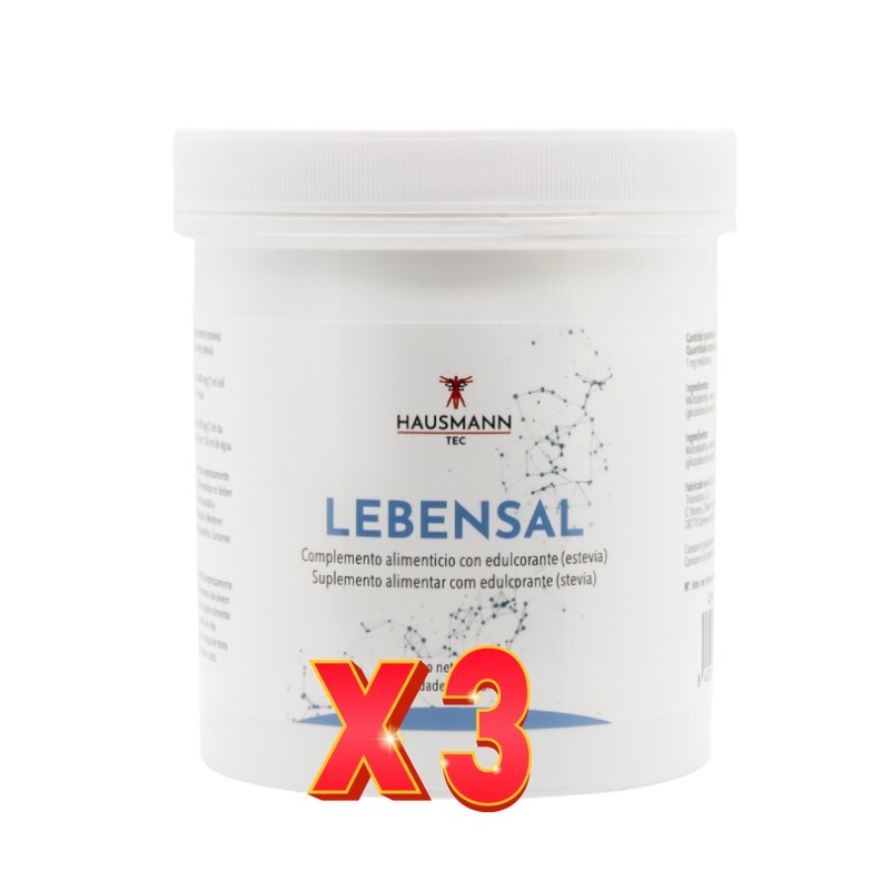 Pack de 3 unidades Lebensal Polvo 288 Gramos Hausmann Pack de 3 unidades Lebensal Polvo 288 Gramos Hausmann