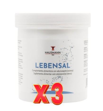 Pack de 3 unidades Lebensal Polvo 288 Gramos Hausmann