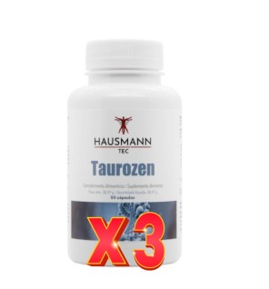 Pack de 3 unidades Taurozen 50 Cápsulas Hausmann