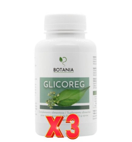 Pack de 3 unidades Glicoreg 50 Cápsulas Botania