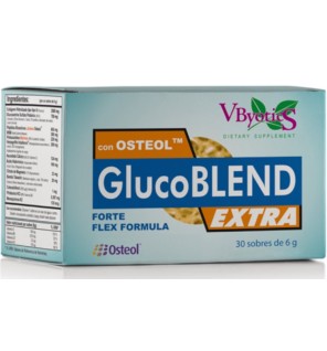 Glucoblend Extra Flex Formula 30 Sbrs Polvo Vbyotics