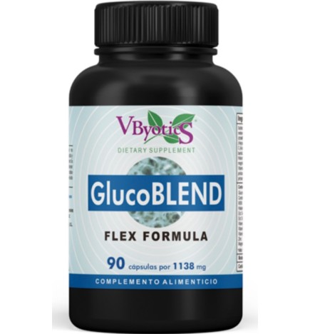 Glucoblend Flex Fórmula 90 Cápsulas Vbyotics