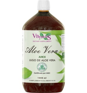 Jugo De Aloe Vera 1000 Ml Líquido Vbyotics