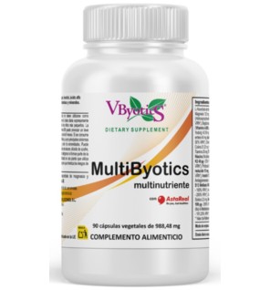 Multibyotics Multinutriente Nuevo 90 Cápsulas Vegetales Vbyotics