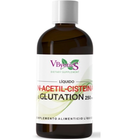 Nac + Glutatión Líquido 250 Ml Líquido Vbyotics