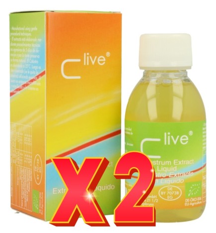 Pack de 2 unidades C-Live Extracto Líquido 125 Ml Líquido Vbyotics