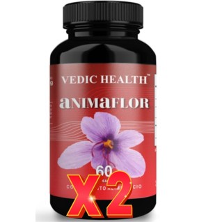 Pack de 2 unidades Animaflor - Extracto De Azafrán 60 Cápsulas Vbyotics