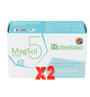 Pack de 2 unidades Magsol 5 Extra 60 Comprimidos