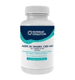 Aceite De Onagra 1.300 Mg 30 Cápsulas Nutrinat Evolution
