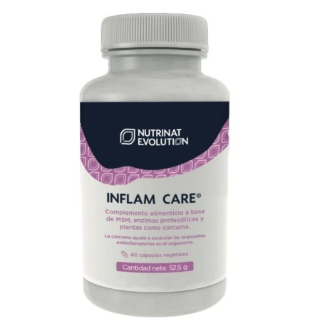 Inflam Care 60 Cápsulas Vegetales Nutrinat Evolution