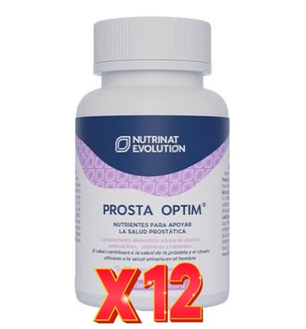 Pack de 12 unidades Prosta Optim 90 Cápsulas Vegetales Nutrinat Evolution