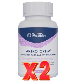 Pack de 2 unidades Artro Optim 90 Cápsulas Vegetales Nutrinat Evolution