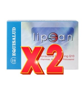 Pack de 2 unidades Lipsan 30 Cápsulas. EQUISALUD