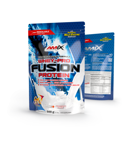 Whey-Pro Fusion Saco 500 Gr Chocolate de Amix