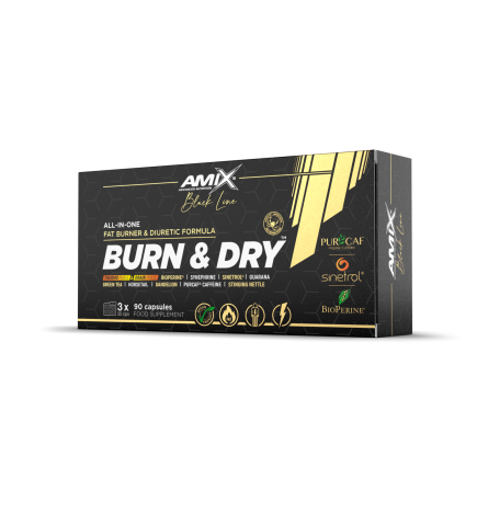 Burn&Dry 90 Caps Blister de Amix