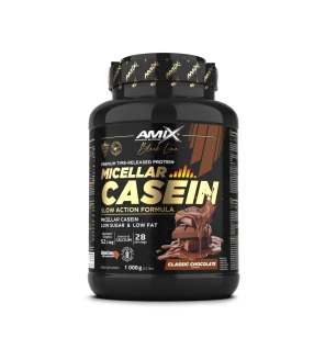 Black Micellar Casein 1 Kg Chocolate Classic de Amix