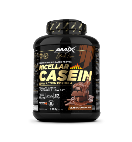 Black Micellar Casein 2 Kg Chocolate Classic de Amix