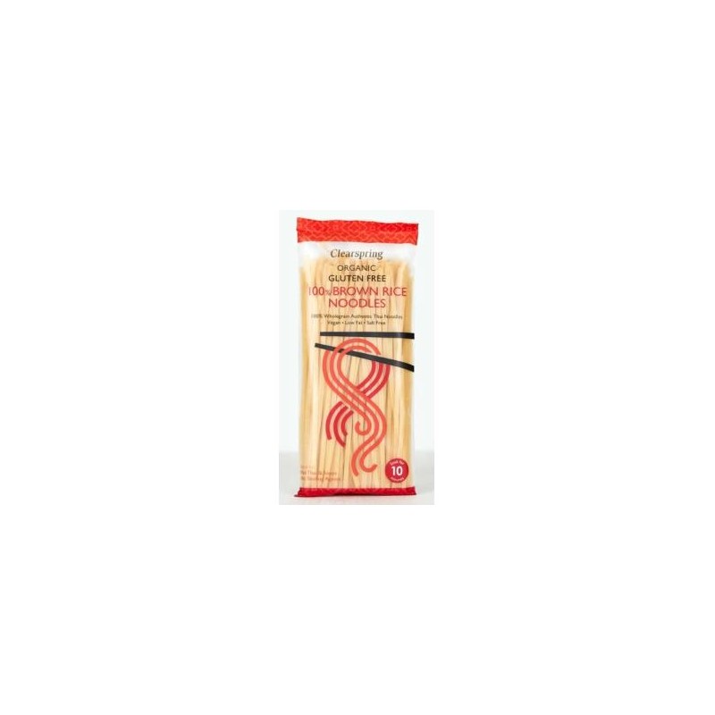 Fideos De Arroz Integral Sin Gluten 200 G Clearspring Fideos De Arroz Integral Sin Gluten 200 G Clearspring